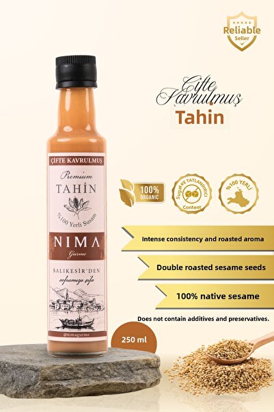 Nima Gurme Double Roasted Tahini 250 ml