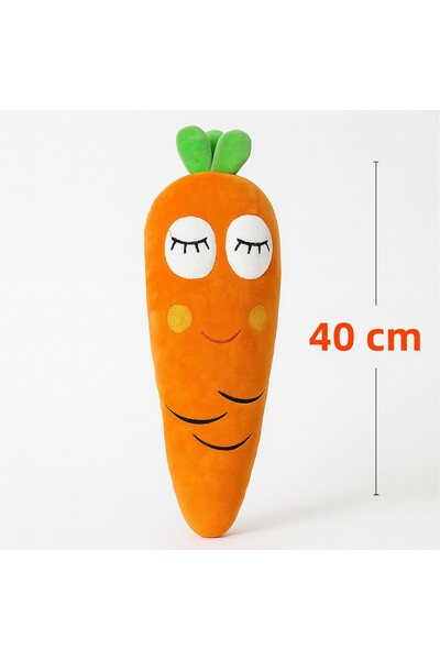 Hediye24 Carrot Figured Plush – Children's Room Decor and Toy – Sleeping Companion |   40cm