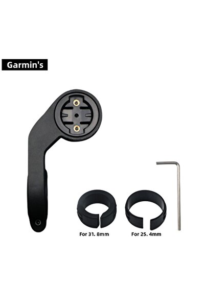 riderace حامل كمبيوتر الدراجة Garmin البلاستيكي لدراجة جبلية بمقود عداد المسافات وساعة الإيقاف