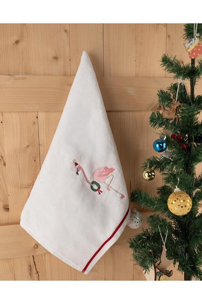 Baveno Cotton 2-Piece 45X70 cm Luxury & Modern Embroidered Gift Towel Set