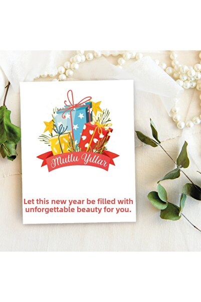 otuz9 reklam تصميم السنة الجديدة - بطاقة مجوهرات / بطاقة تهنئة (15 قطعة)