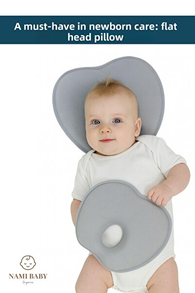 Nami Baby Organic Baby Flat Head Pillow Baby Pillow