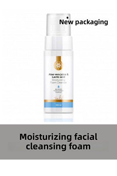 SIBERIAN WELNESS رغوة غسول مرطبة - عصير الصبار وحمض اللاكتيك - رغوة غسول الوج...