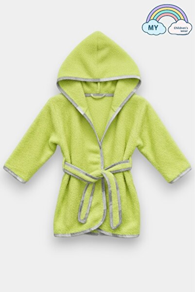 My Kids Wear 6-36 Months Hooded Baby Bathrobe
