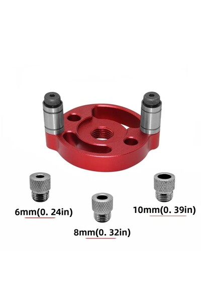 GDART قالب ثقب الجيب للنجارة 6/8/10 مم، دليل حفر عمودي ذاتي التمركز لتحديد ال...