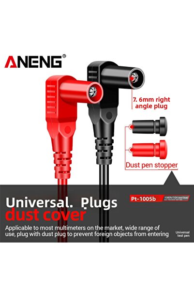 Choice Aneng pt1005b digital multimeter 1000v 10a universal needle tip probe test leads multi meter test...