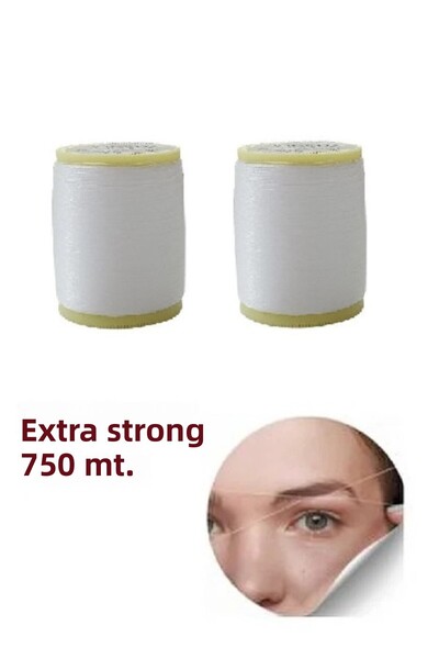 stonehill خيط نيفا لتصفيف الشعر وإزالة الشعر - 750 متر - أبيض