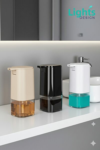 LUCES DESİGN موزع صابون سائل فاخر 440 مل