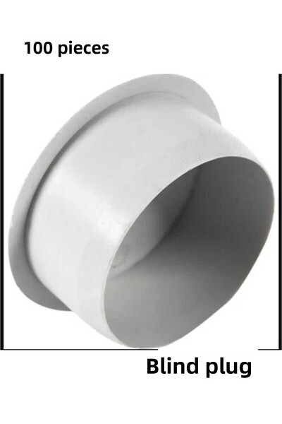 ÇEÇEN HOME 100 de dopuri de tuburi cu capăt închis