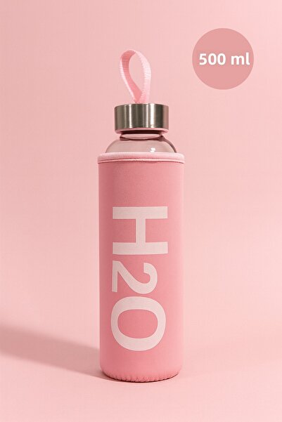 Fhilli قارورة زجاجية مع غطاء 500 مل