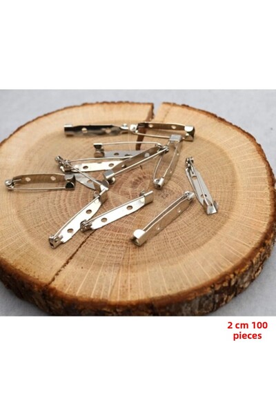 Kezban Tekstil 100 bucăți - 2 cm ace pentru broșă, ace pentru insignă, ace pe...