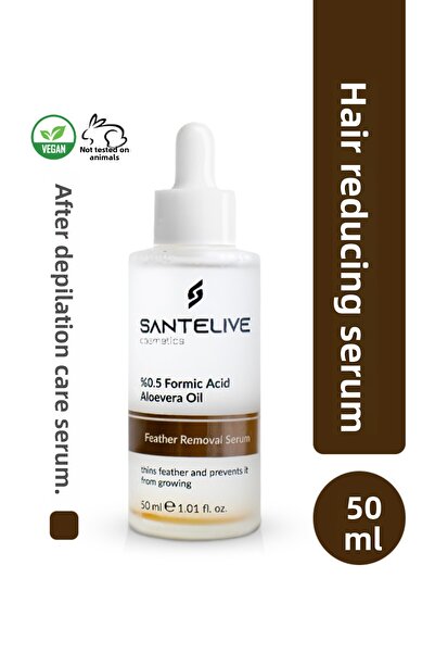 Santelive ⁠ سيروم العناية بالشعر لتقليل الشعر 50 مل