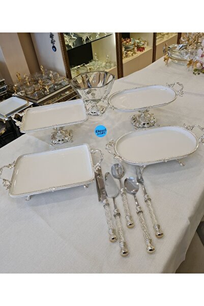 BULUTHOMEAKSESUAR 6 Piece Avangard Presentation Set Silver