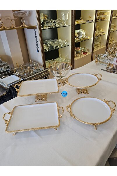 BULUTHOMEAKSESUAR 5 Piece Avangard Presentation Set Gold