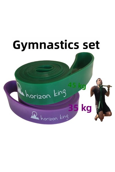 horizon king Resistance Rubber Gymnastics Set of 2