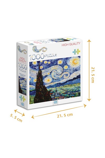 CA Games Starry Night Puzzle 1000 Piece Puzzle