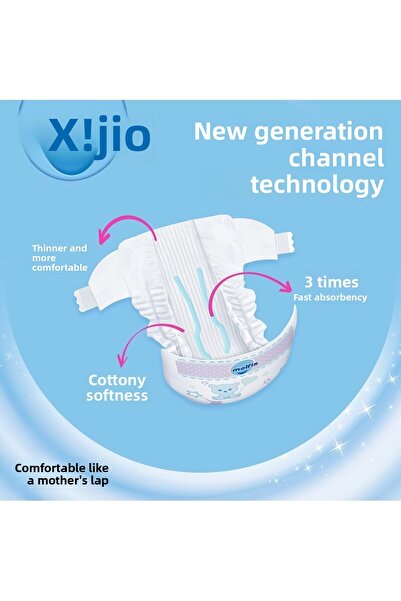 Molfix Baby Diaper Size: 5 (11-18kg) Junior 100 Pieces Mega Pk