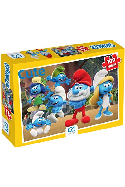 CA Games The Smurfs Puzzle 100 Pieces