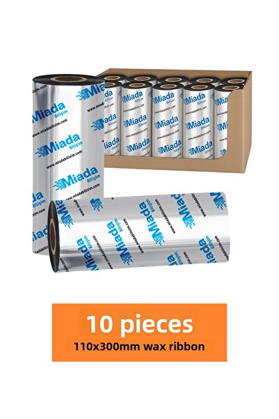 MİADA 10 bucăți de panglică de ceară 110x300 - panglică de transfer termic
