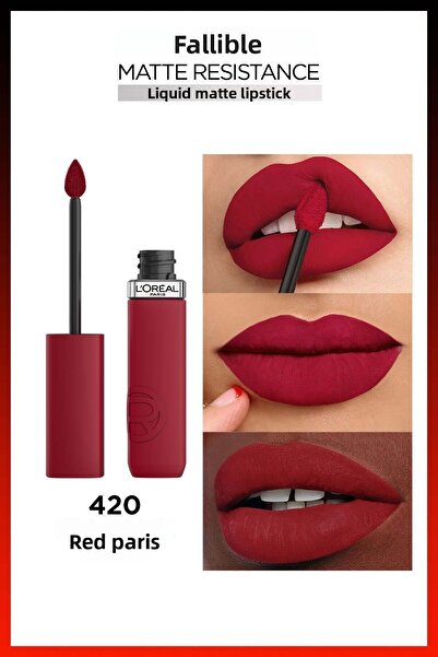 L'Oreal Paris Ruj mat lichid Infaillible Matte Resistance - 420 Le Rouge Paris