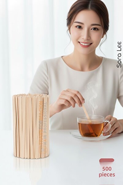 Transformacion Wooden Stirring Spoon – Pack of 500 |   Hygienic and Practical for Tea, Coffee, and Serving! 722318