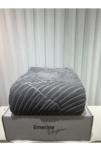 Merinos Elegans Embos Gri̇ Tek Ki̇şi̇li̇k Battani̇ye