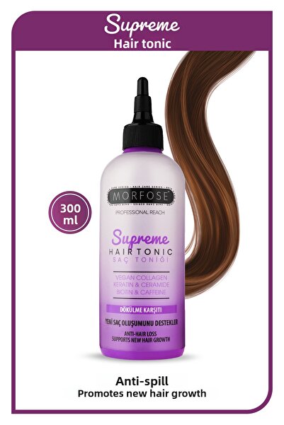 Morfose Supreme Vegan Collagen Containing Hair Tonic 300 ml - Anti-Hair Loss