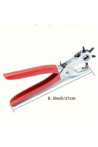 Choice 1 قطعة من أدوات ثقب الجلد متعددة الوظائف من الفولاذ الكربوني العادي لث...