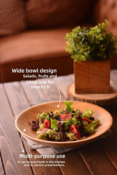 Bambum 516 بيلاس سلطة كبيرة ووعاء فواكه