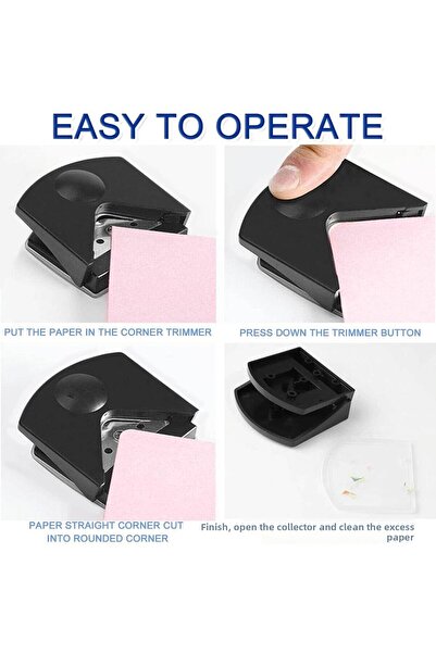 Choice Corner Rounder R4 Corner Punch Portable Paper Trimmer Cutter for Cards Photo Cutting DIY Craft Sc...