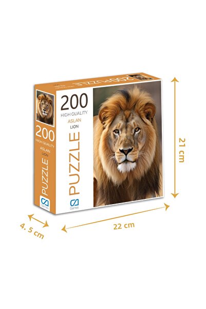 CA Games Lion Puzzle 200 Pieces