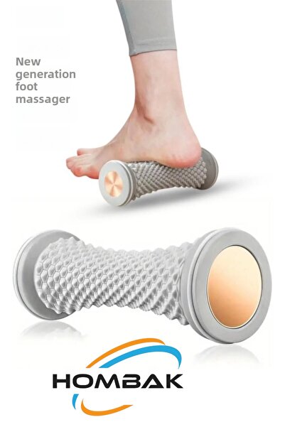 Hombak كرة تدليك القدم من الجيل الجديد، أسطوانة تدليك لعلاج التهاب اللفافة ال...