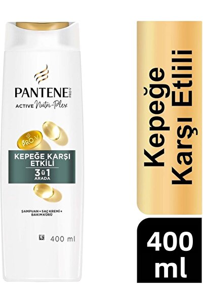 Pantene شامبو مضاد للقشرة 3 في 1 400 مل