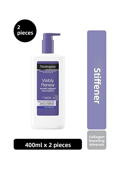 Neutrogena لوشن فيزيبلي رينيو للجسم 400 مل × 2