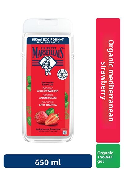 Le Petit Marseillais Shower Gel Mediterranean Strawberry 650 ml