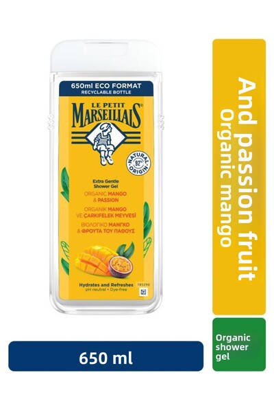 Le Petit Marseillais LPM Mango Passion Fruit Shower Gel 650 ml