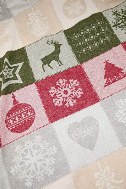 TRENDYOLMİLLA HOME Double New Year Themed Blanket 180X220Cm Tphaw26Cb00001