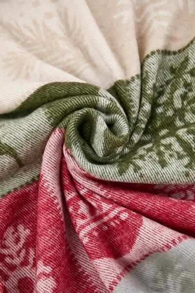 TRENDYOLMİLLA HOME Single Person Christmas Themed Blanket 150X200Cm Tphaw26Tb00003