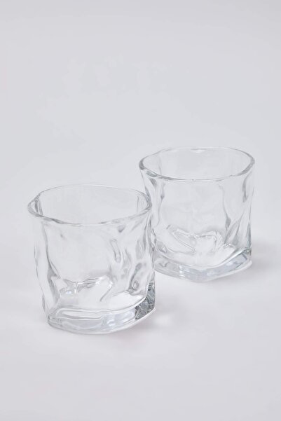 TRENDYOLMİLLA HOME Pachet de 2 pahare de sticlă de 200 ml TPHAW26BRD00003