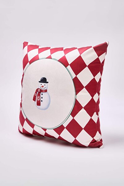 TRENDYOLMİLLA HOME Red-Multicolor Throw Pillow&Pillowcase Tphaw26Kkk00001