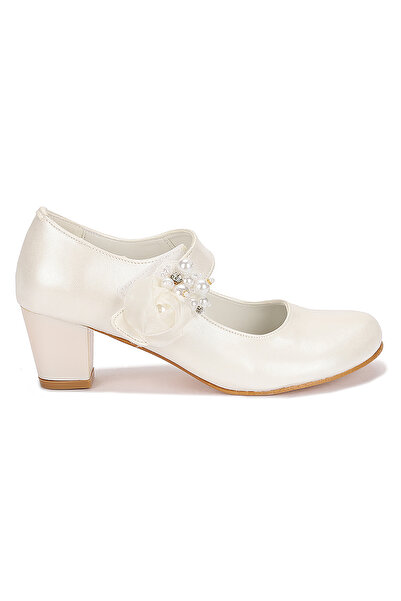 Kiko Kids Angelina Skin Daily Pantofi de seara pentru fete cu toc de 4 cm