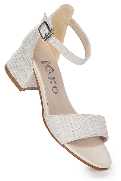 Kiko Kids Sandale cu toc de 3 cm Alexa Daily pentru fete