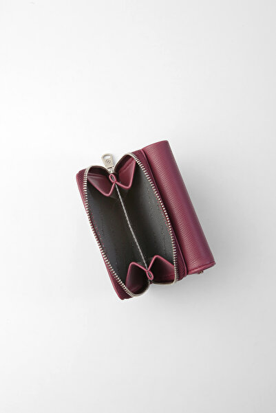 CENGİZ PAKEL Antalya Kadın Cüzdan-portföy 65221a-mürdüm