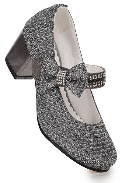 Kiko Kids Cameli Çupra Daily Pantofi de seara pentru fete cu toc de 4 cm