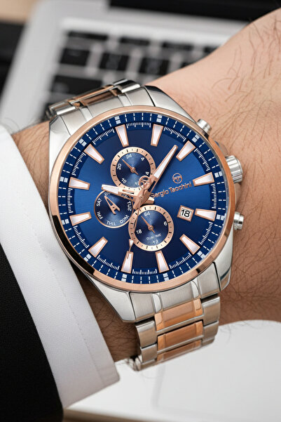 Sergio Tacchini Premium Lüx Çelik Kordon Erkek Kol Saati Stsd004