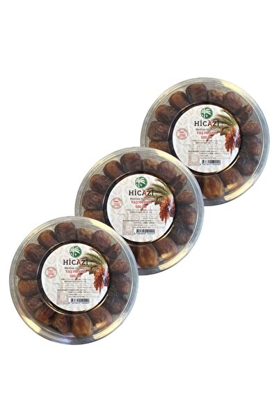 HİCAZİ Sukkari Yaş Hurma 3'lü Paket (500GR.X3)
