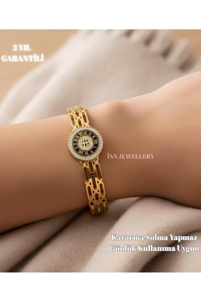 İNN JEWELLERY Steel Cuff Bracelet Anti-Tarnish Anti-Allergic Figure (2 Years Importor Warranty)