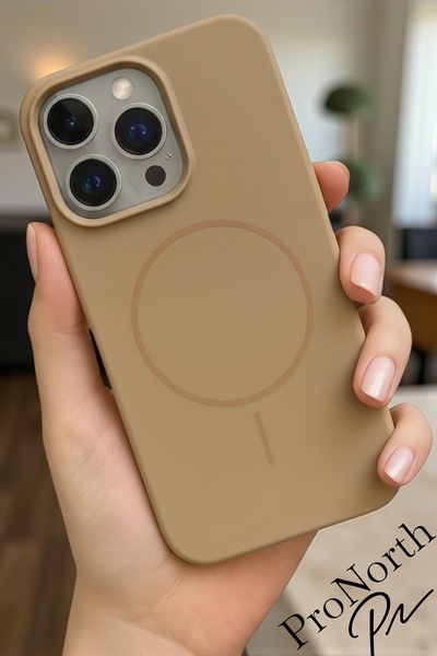 IPhone 16 PRO Compatible Case Premium Liquid Silicone Cover with Wireless Charging Support