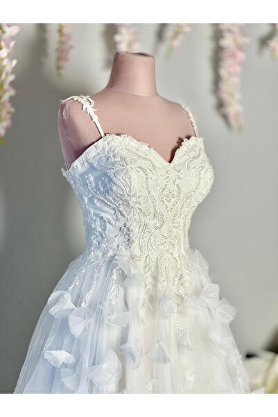 MEDUSA Amara After Koleksiyonu Calla Kısa Abiye Nikah – Tül, Özel Gün