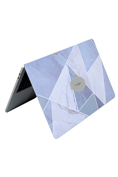 Mcstorey Macbook Air Kılıf M2-m3-m4 13.6inç Yapıştırma Kaplama Marble14 (13.6” AİR) A2681 A3113 A3240 Uyumlu